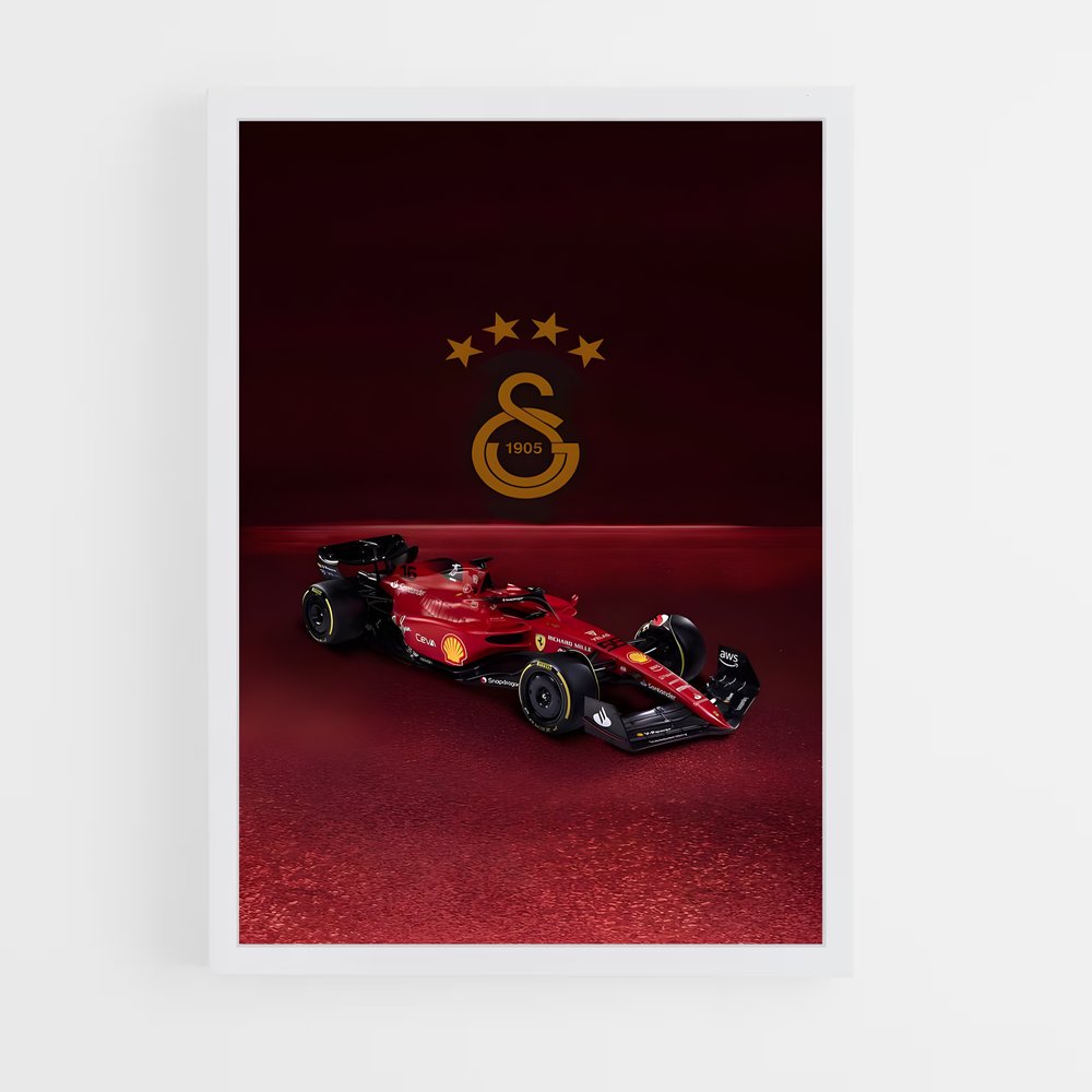 Poster Rouge passion numéro – affiche Lexus (vue 3)